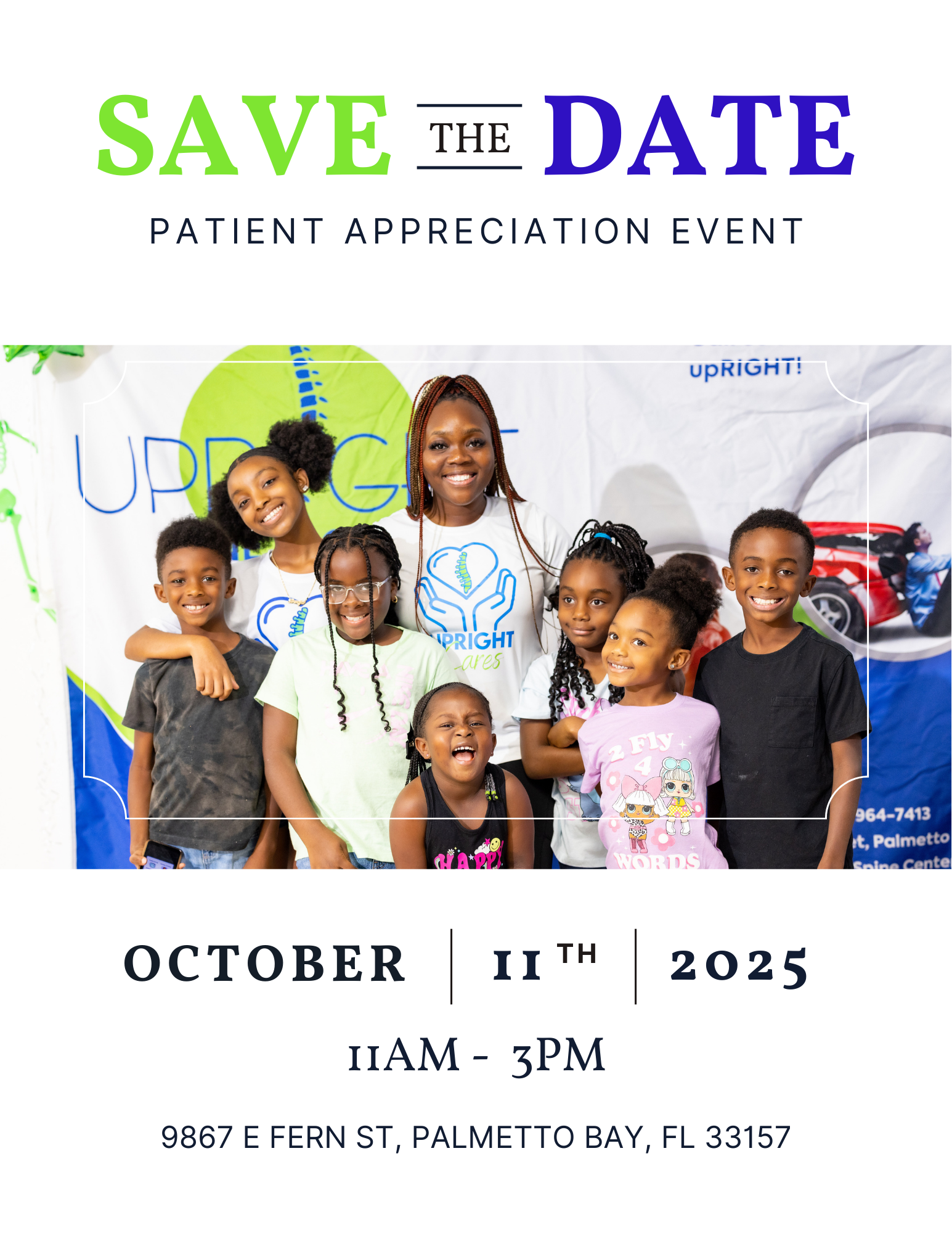 Member Promotion: Upright Spine Patient Appreciation Event