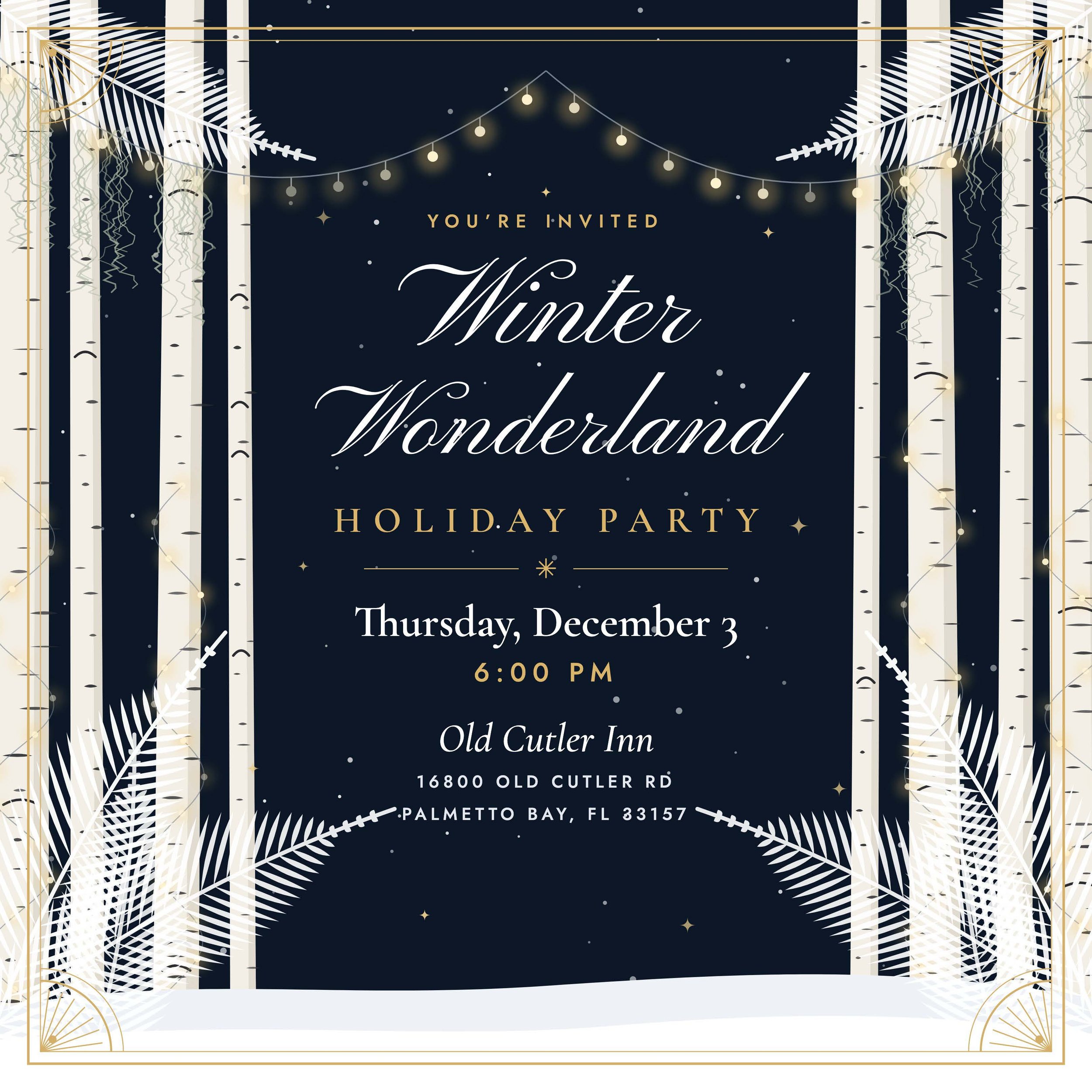 Holiday Party: WInter Wonderland