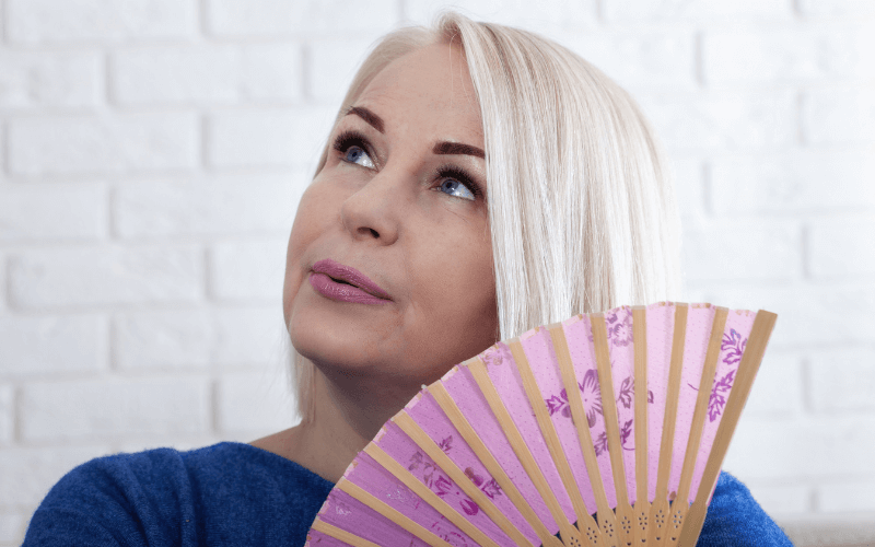 Caring for menopausal skin