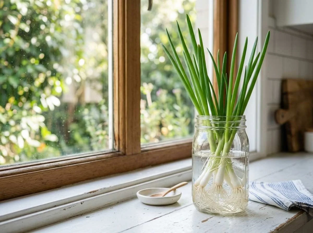 look again #1: green onions