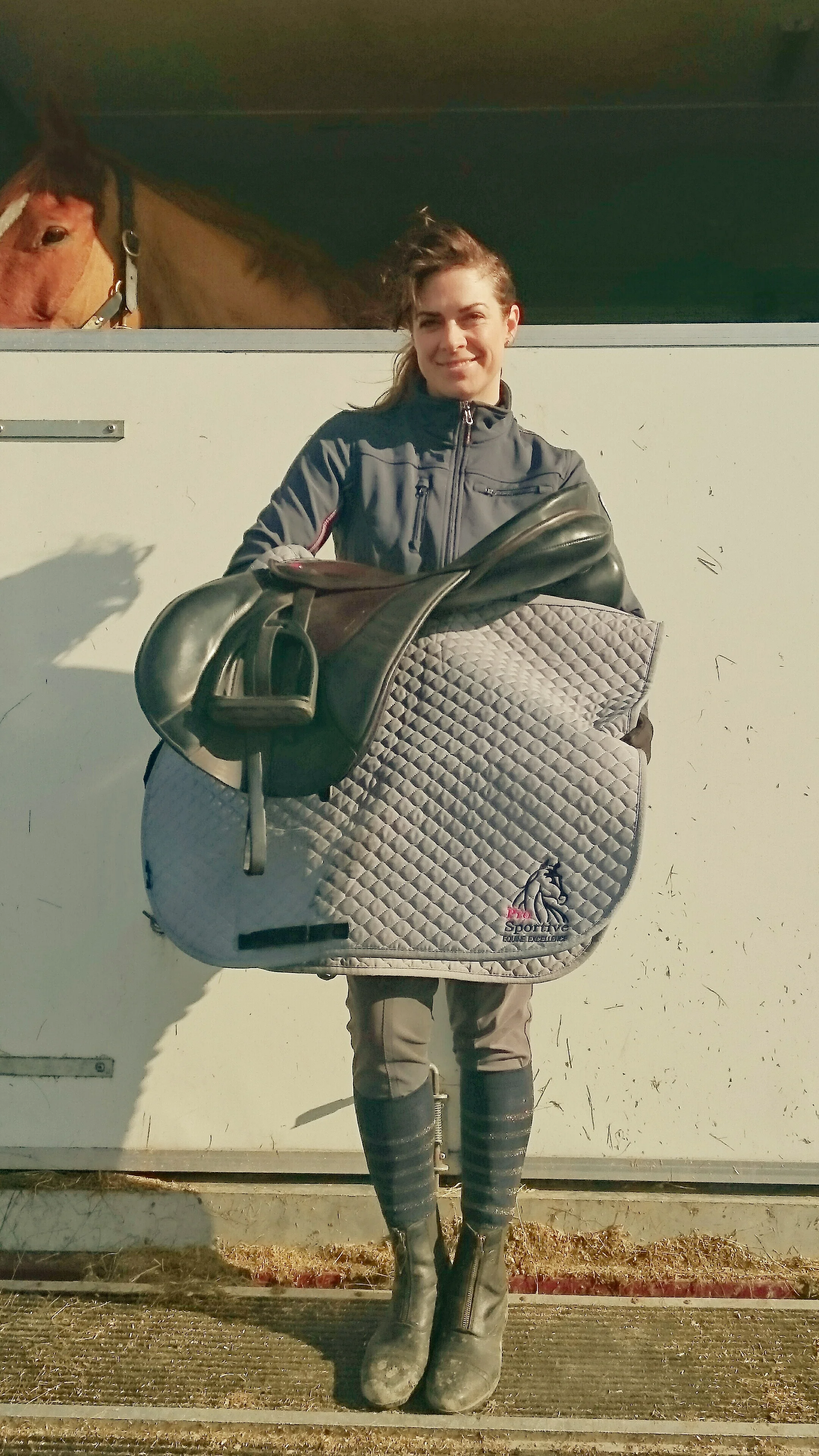 Me with my new gear!