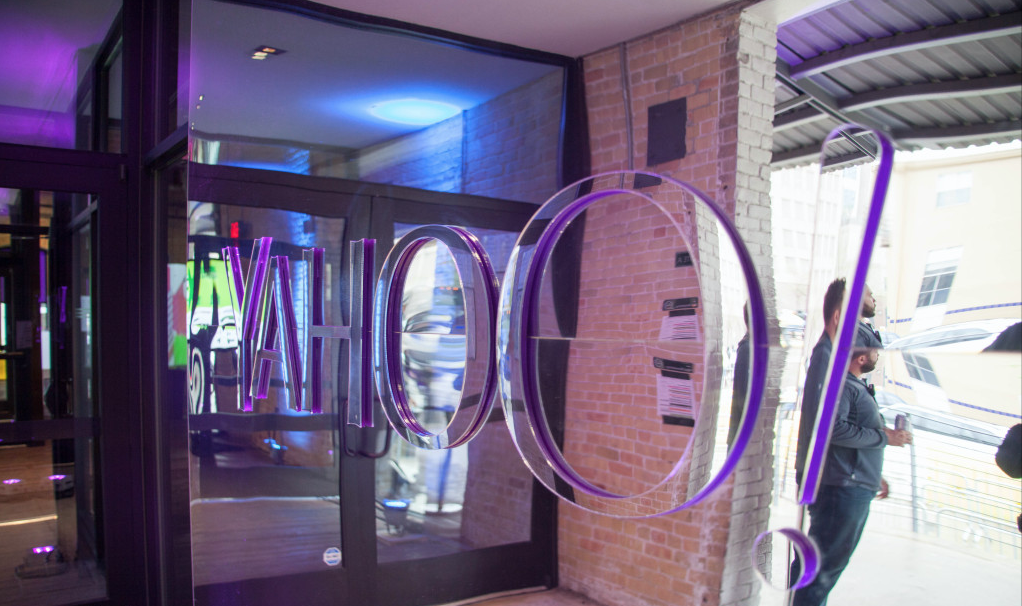 Yahoo SXSW Custom Fabrication Mirror CNC Acrylic Sign.png