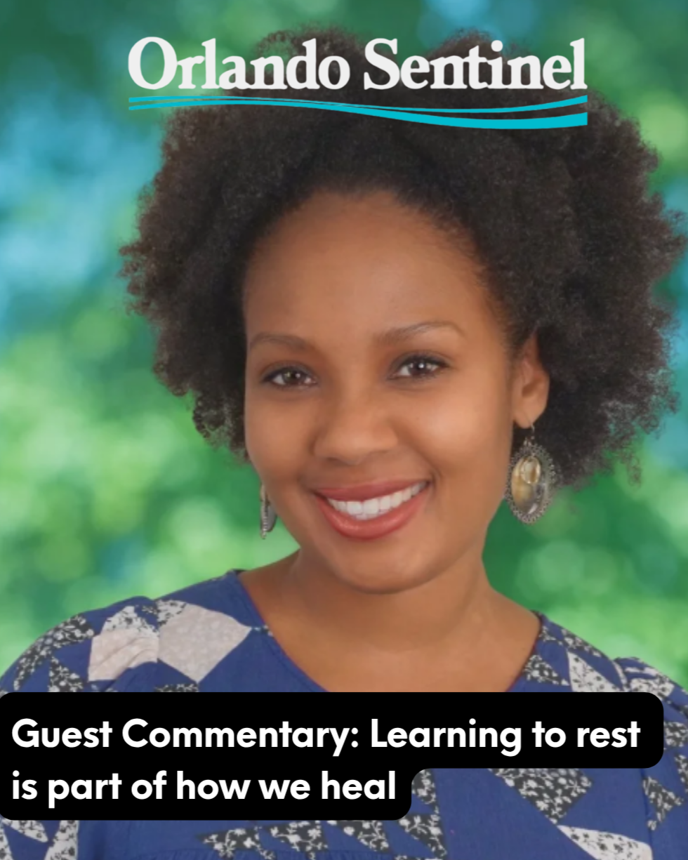Dr. Janee Steele explains how learning to rest is part of how we heal and how cognitive behavioral therapy can help