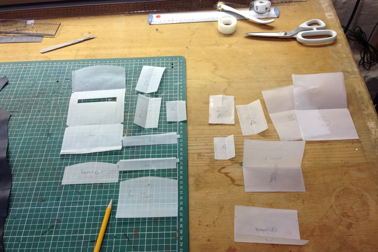 Mark's working patterns