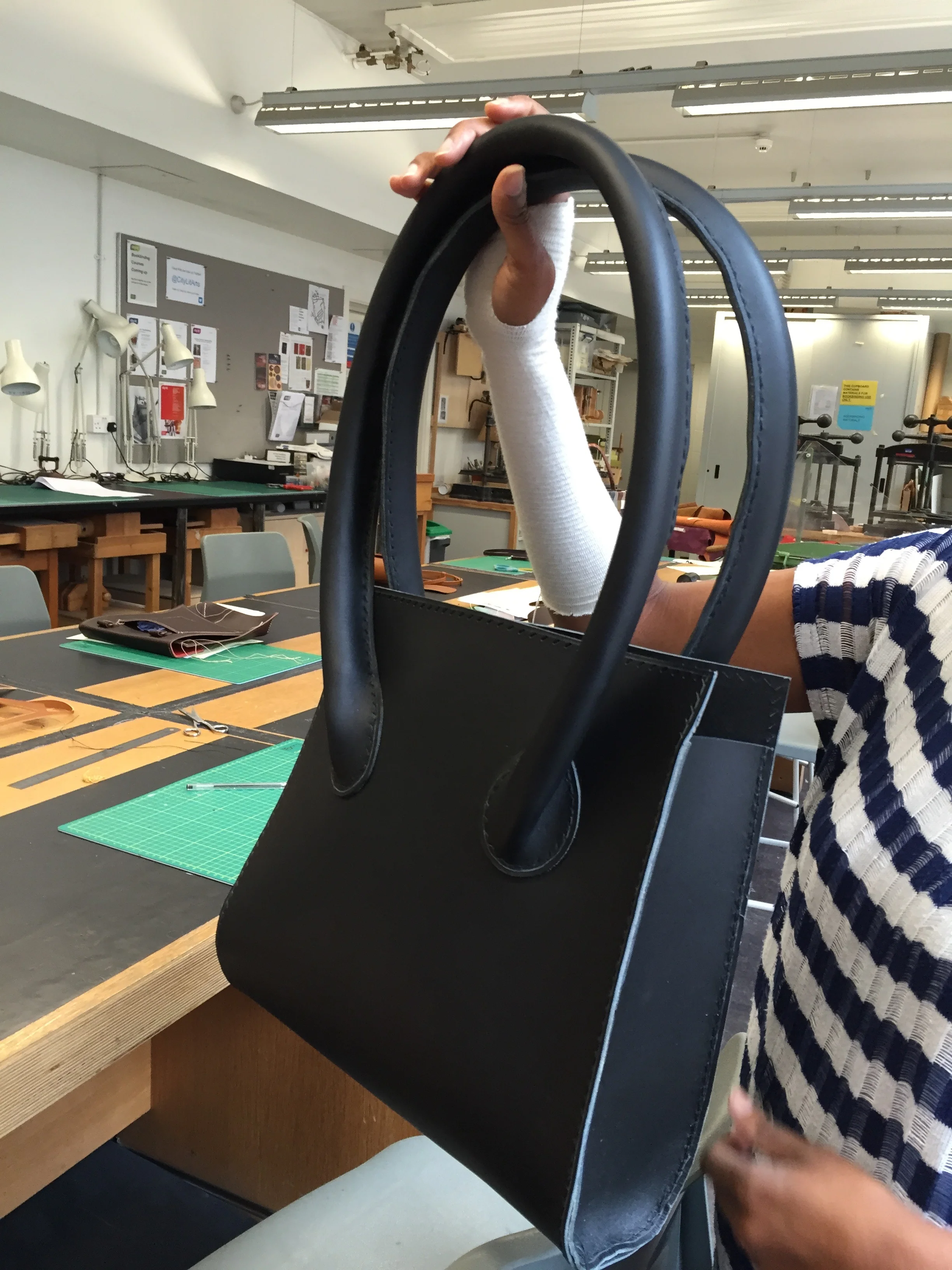 Designer Courses Hand stitched Tote handbag.jpg
