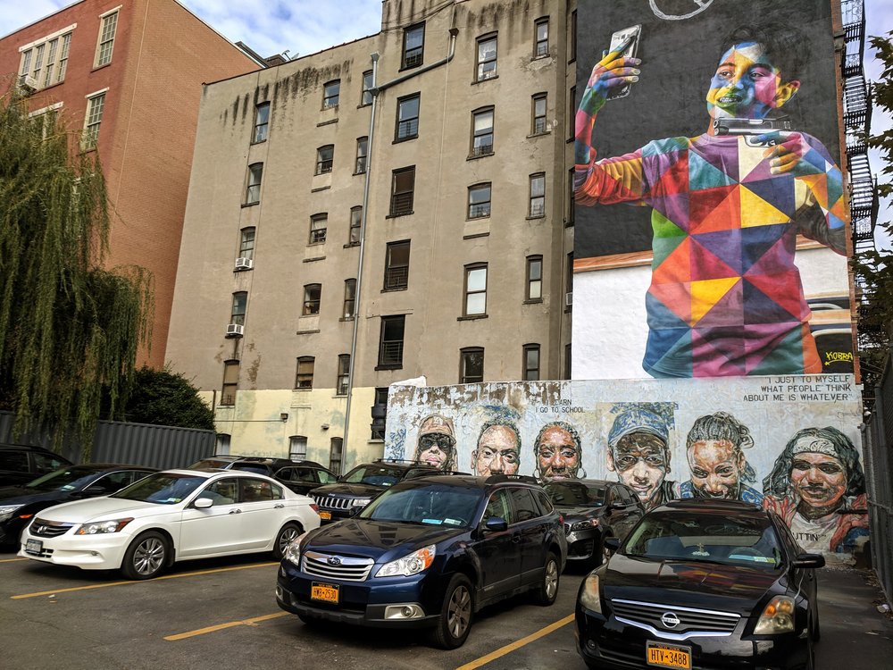 Parking Lot Mural - NYC