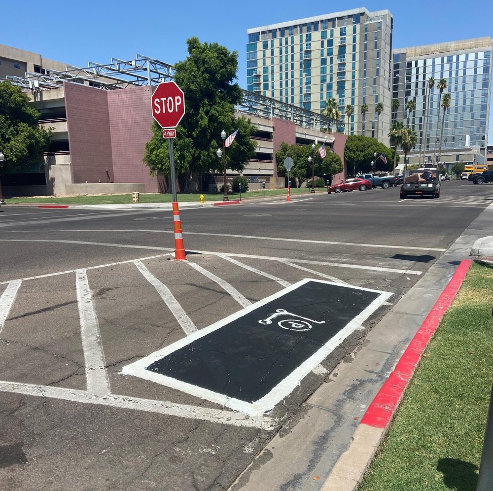 Tempe - Scooter drop zone