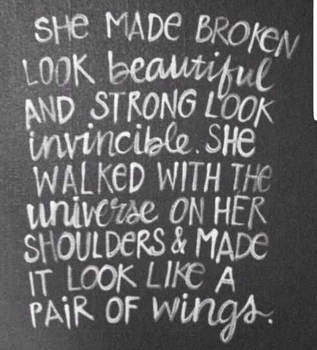 The best thing about falling apart is that you get to put the pieces back the way you want them to be 🦋🦋🦋 To all the people who have had to overcome difficult stuff they don&rsquo;t talk about. Both individually and collectively.. keep dreaming an