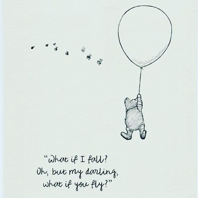 🦋 #whatifyoufly #happyplace #positivevibes #winniethepoohquotes #daretodream