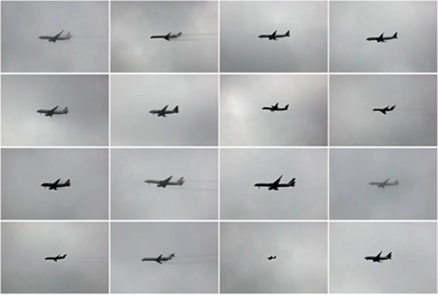Planes Flying Left