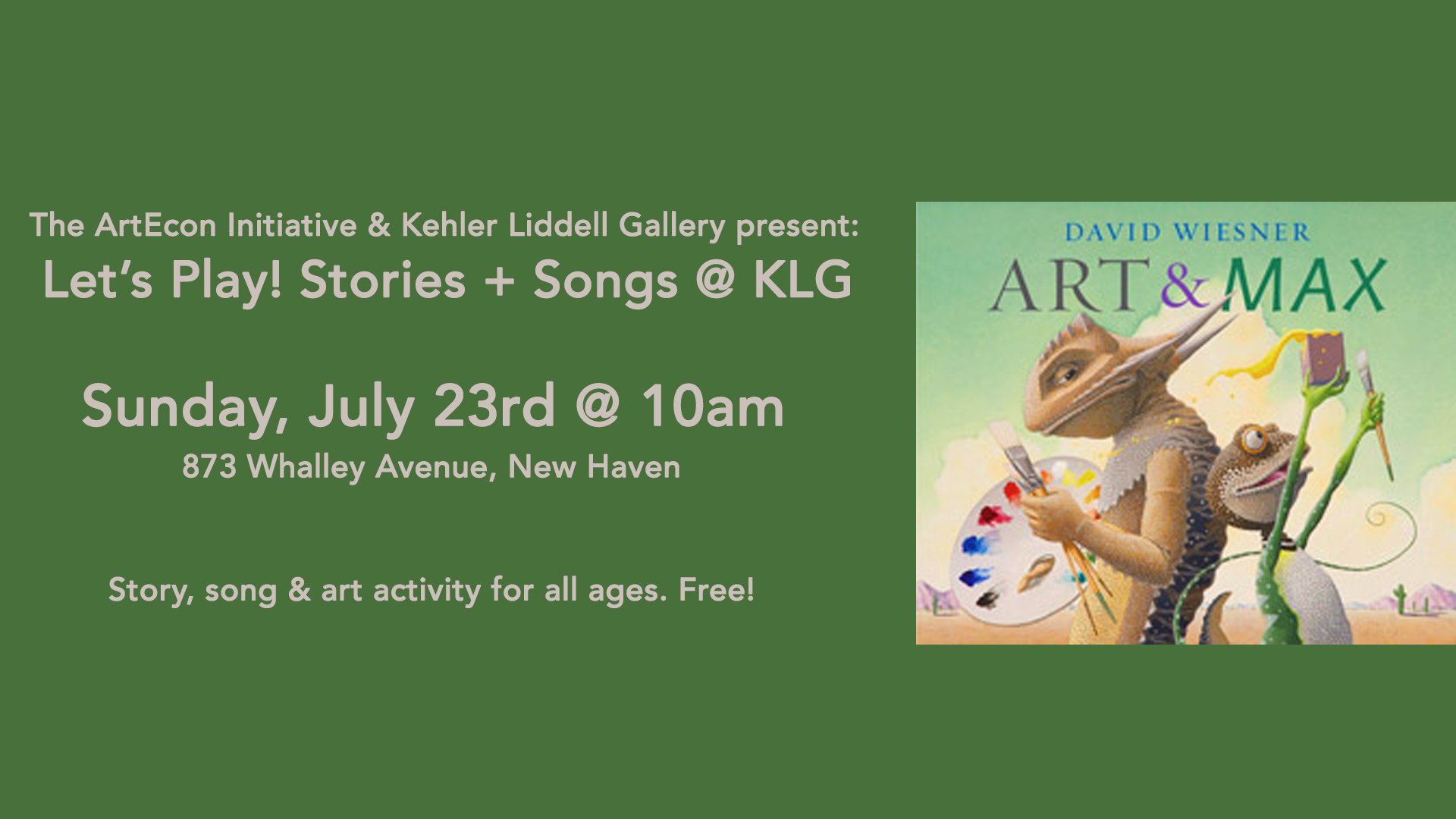 Presented in conjunction with the group exhibition – Artist as Curator: Talk to Me.