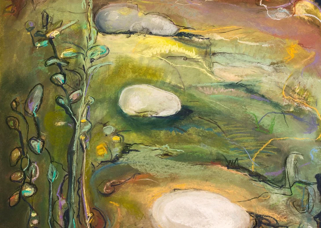 Forest Beckons (detail), by Kate Henderson