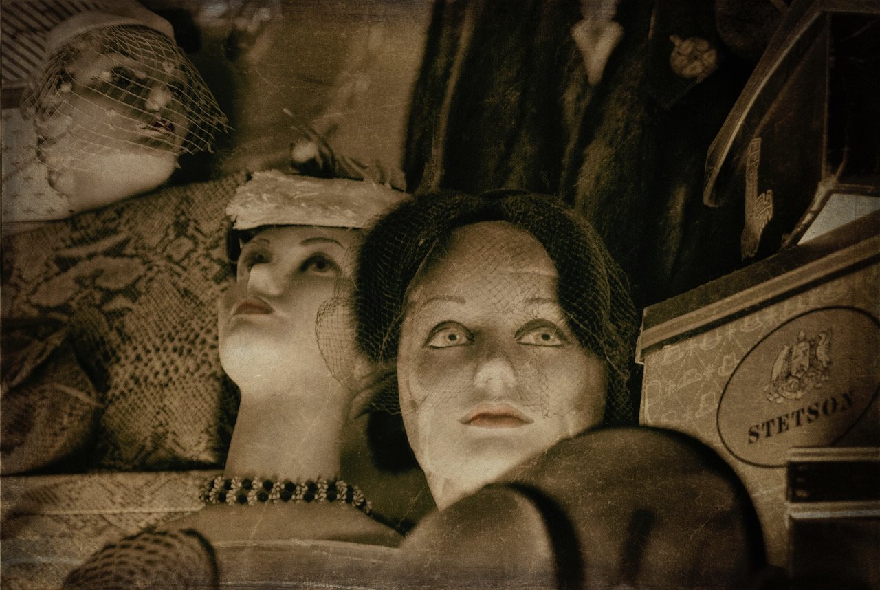 Rod Cook Old Hats Carbon Pigment Print 20” x 28” $450