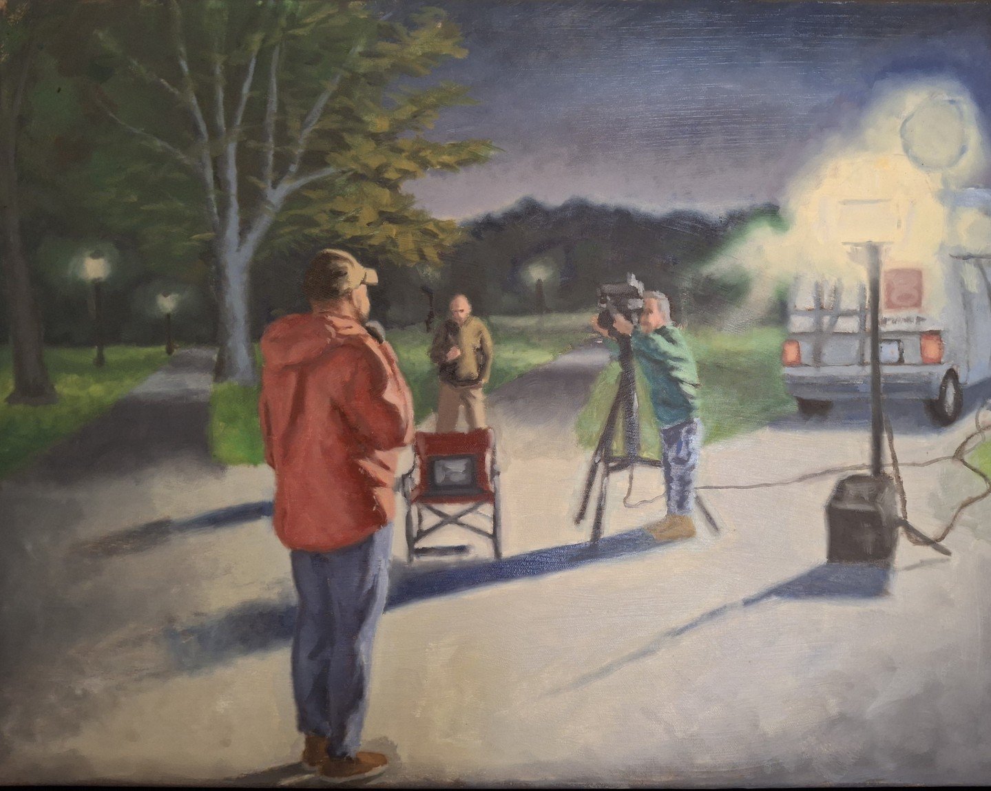 Chris Ferguson's &quot;Labors of Love&quot; focuses on portraits and depictions of local people who love the work that they do. Many of these portraits depict people who work in the fields of medicine and scientific research. ⁠
⁠
Opening Reception Su
