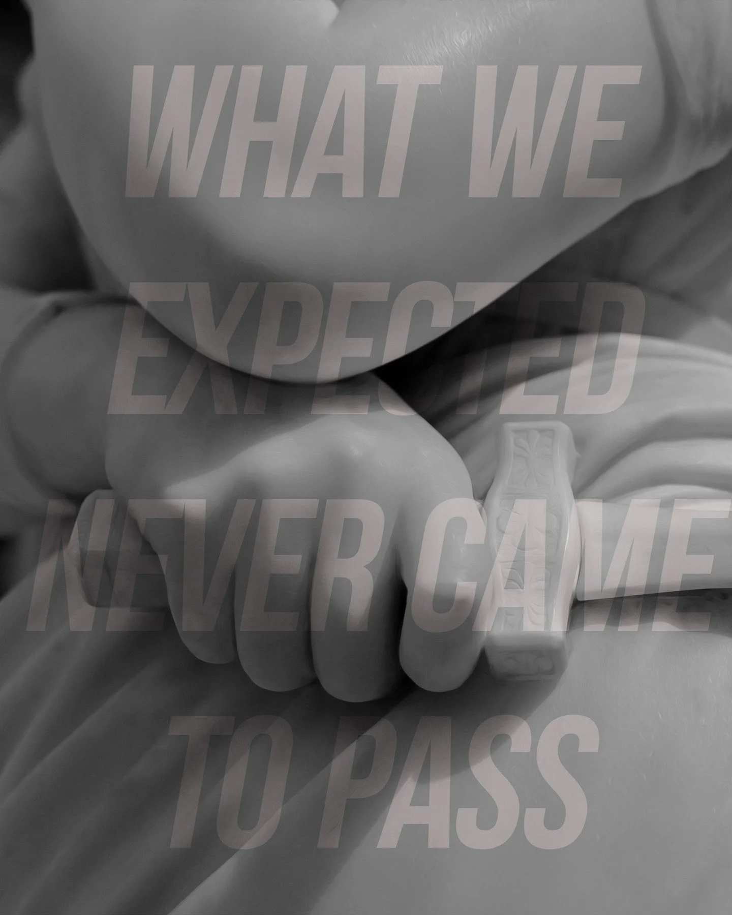 Shawn Waldron, &quot;What We Expected (Medea)&quot;, digital print refers to the concluding lines of Euripides' play Medea, &quot; What is anticipated does not come to pass. What is not expected is that some god finds a way to make it happen. So with