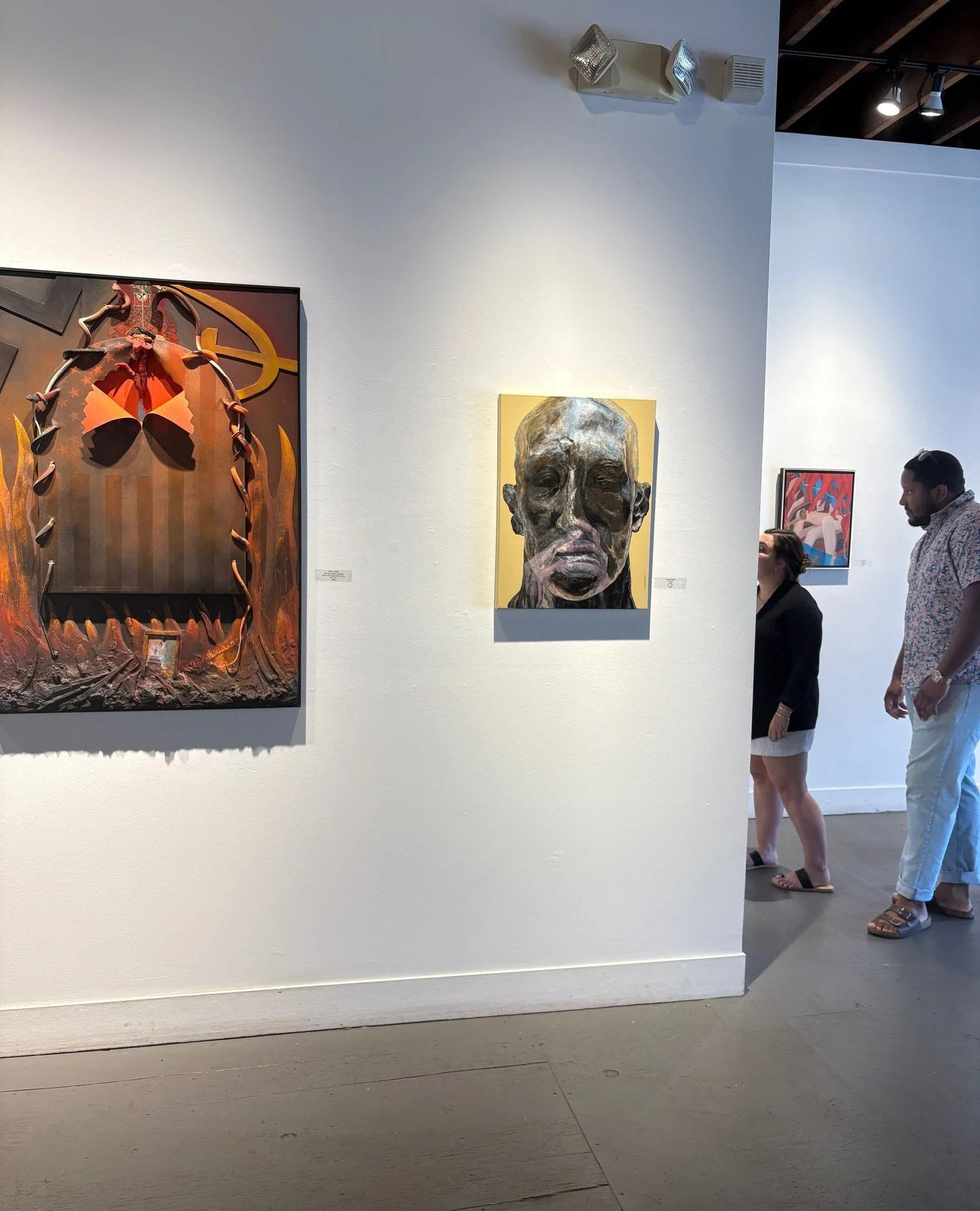 EXTENDED - until Sunday, July 27. ⁠
One more weekend to see HANDS OFF!⁠
⁠
KLG's National Juried Small Works Show.⁠
⁠
⁠
⁠
.⁠
.⁠
.⁠
.⁠
.⁠
#kehlerliddellgallery #newhavenart #artscouncilnewhaven #wvra  #westvillect #ctartists #nearts #artgallery #contem