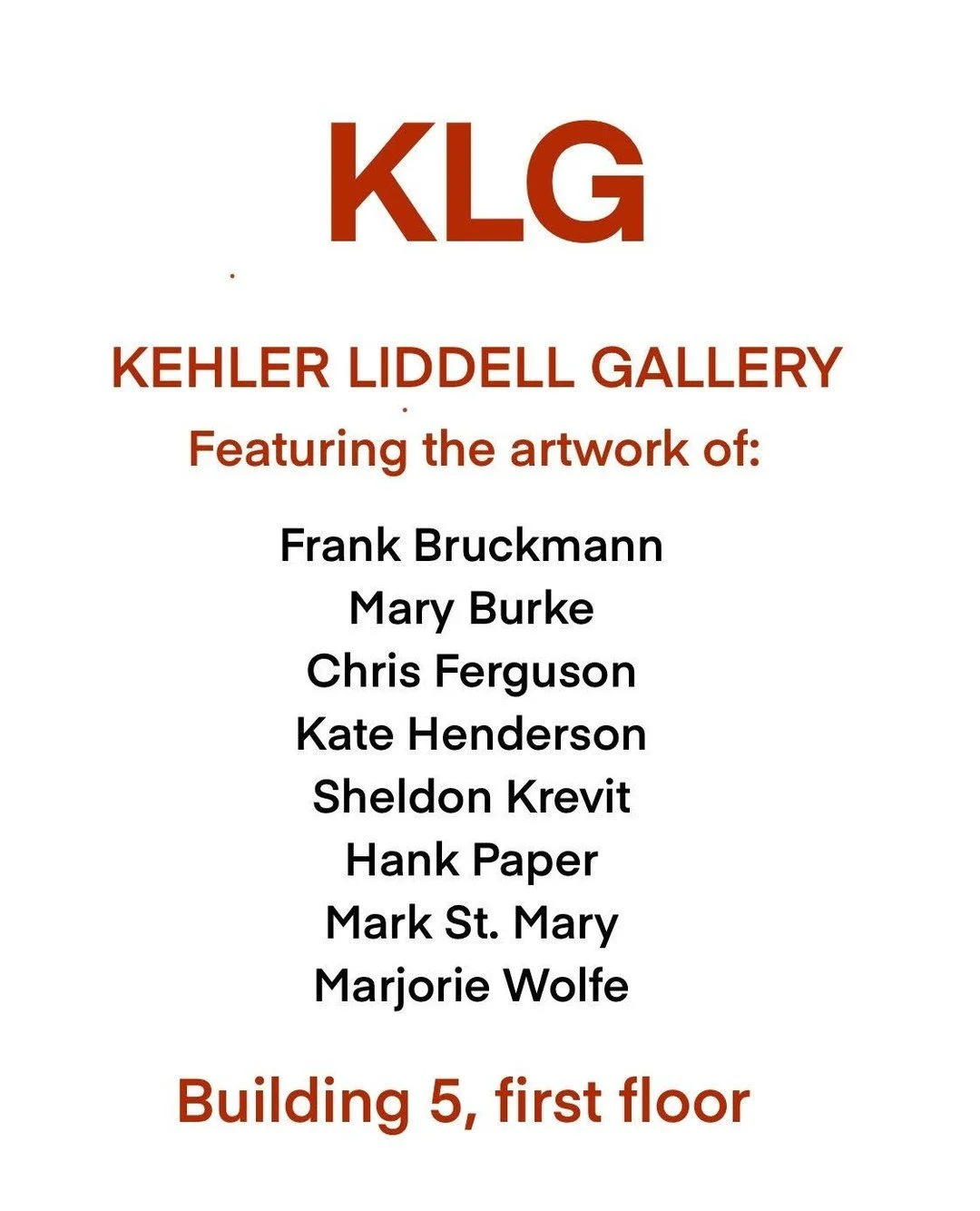 Erector Square Open Studios: October 18-20⁠
⁠
Several artists from Kehler Liddell Gallery will showcase their work this weekend at Erector Square. We warmly invite you to attend. Our location is Building 5, on the ground floor.⁠
.⁠
.⁠
.⁠
.⁠
.⁠
#kehle