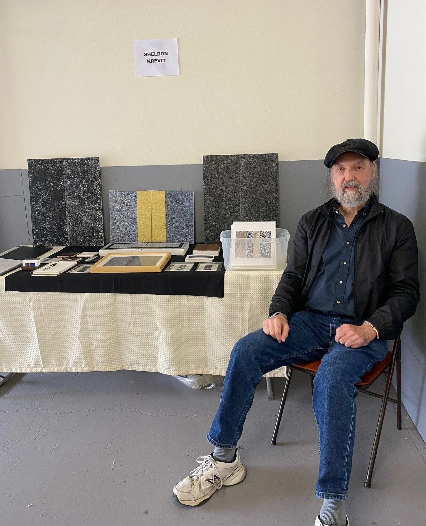 If you're out in town today, be sure to visit Erector Square for Open Studios. You can check out the artwork of various artists from Kehler Liddell, including the renowned Sheldon Krevit, who has his work displayed in Building 5 on the ground floor. 