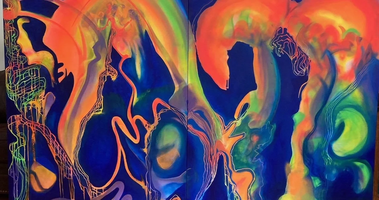 Now showing at KLG &quot;Earth Visions: Land from Above, Deep Sea from Below&quot; by the William Butcher. ⁠
Bioluminescence is a phenomenon where the sea sparkles in neon blue, green, or even red, creating a beautiful sight. This glowing and glitter