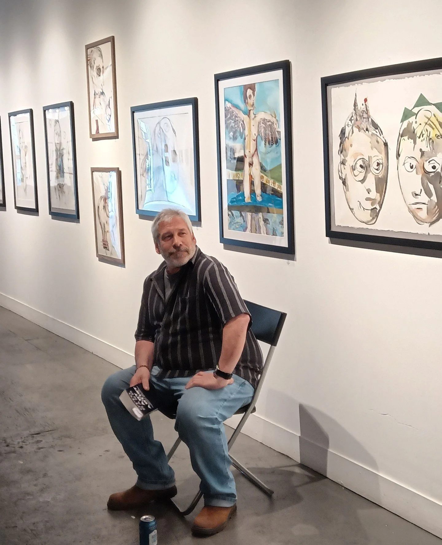 Brian Flinn is a mixed media and digital artist from Derby, CT whose work explores issues of paradox and fragments of time. He earned his B.F.A. in Illustration and an M.S. in Art Education from the University of Bridgeport and his M.F.A. from the Sc