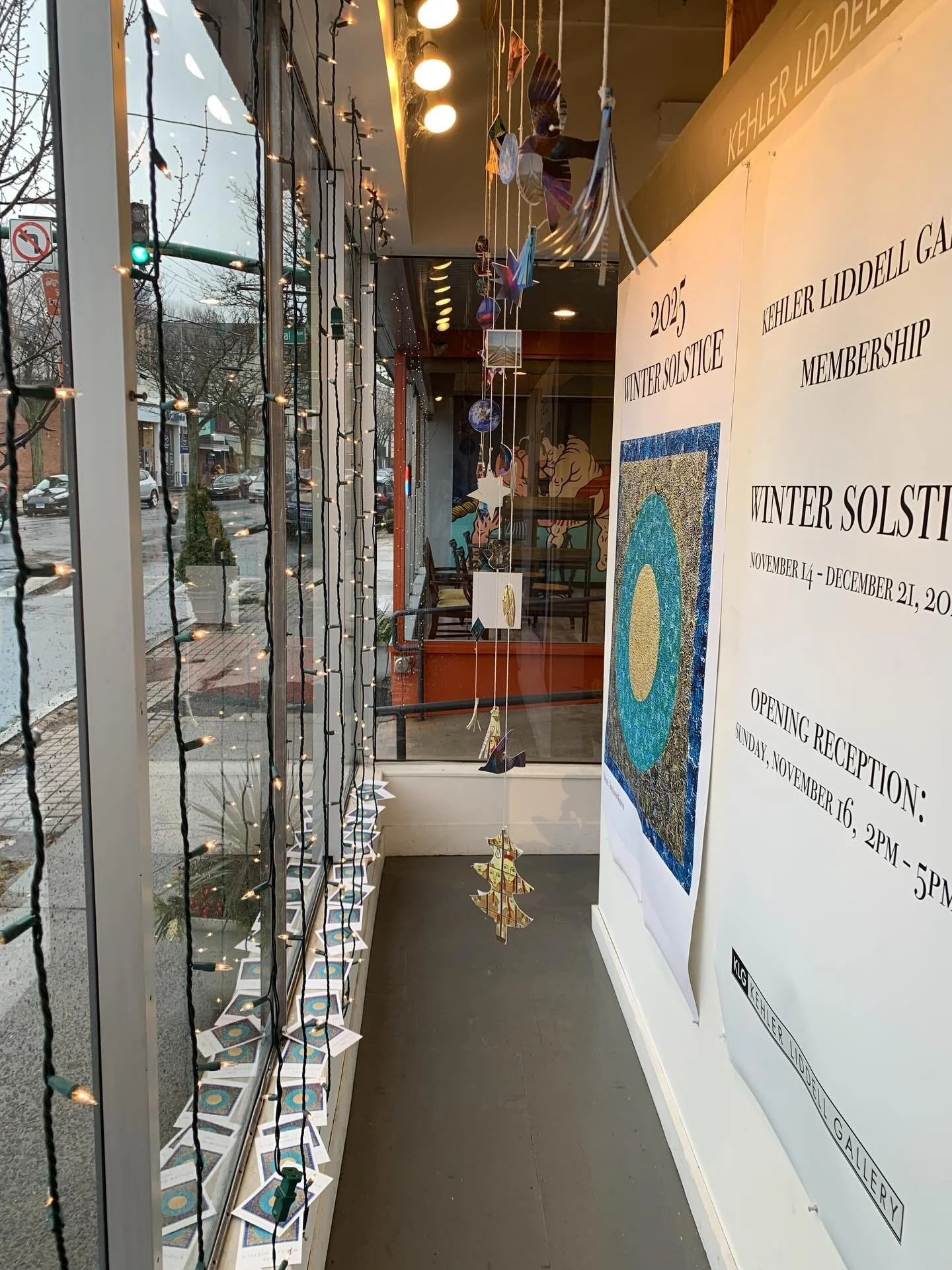 Today is the Winter Solstice! It&rsquo;s the shortest day but at KLG our hours remain the same. 5 hours to shop the collection on the last day of this exhibit! 12-5pm! Stroll down Whalley to @lottastudio for the #smartwomen pop up market too. DM us t