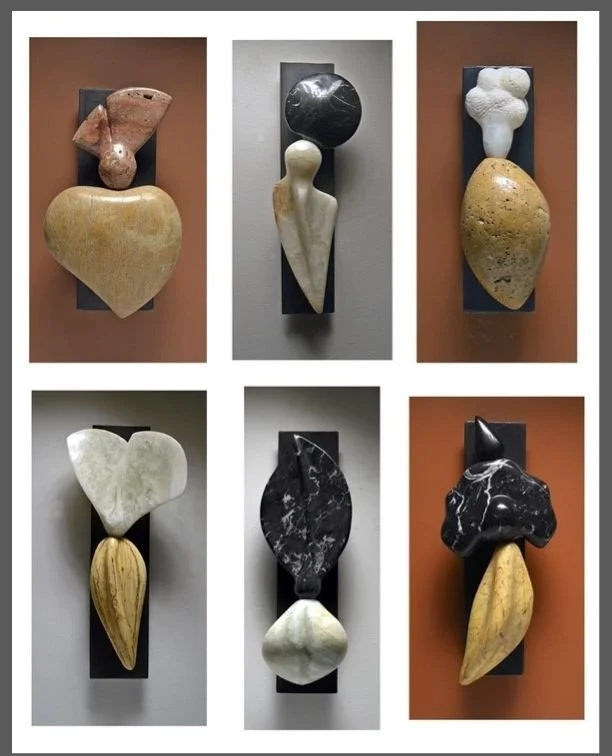 Look at these beauties! Seeds! From the mind of form obsessed sculptor Gar Waterman. This excerpt, about his exhibit, SEED, Waterman writes to friends and collectors:⁠
⁠
"God is nature and the universe the chapel as far as I've been able to tell