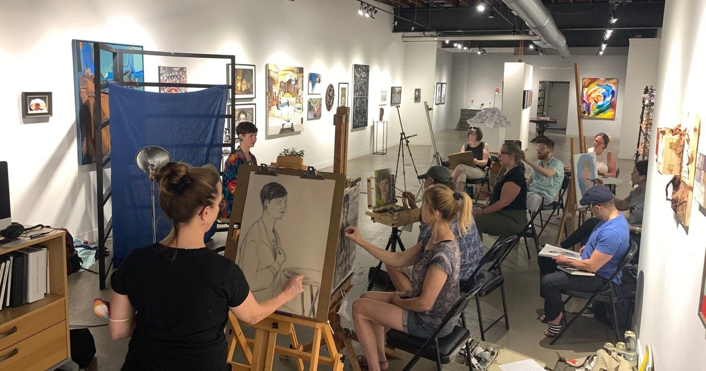 First Friday sketch group happens tonight and features a new portrait model, Xavier, 6.30-9.30pm at KLG!⁠
⁠
Pro tip:  Sign up at KehlerLiddellGallery.com if interested and to save $5. ⁠
Ignore "sale ended". Keep scrolling down, there are 7i
