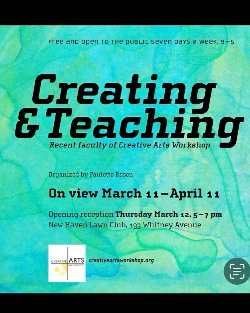 Opening Reception at the LAWN CLUB tonight!. See members work by @katehendersonarts and Sheldon Krevit