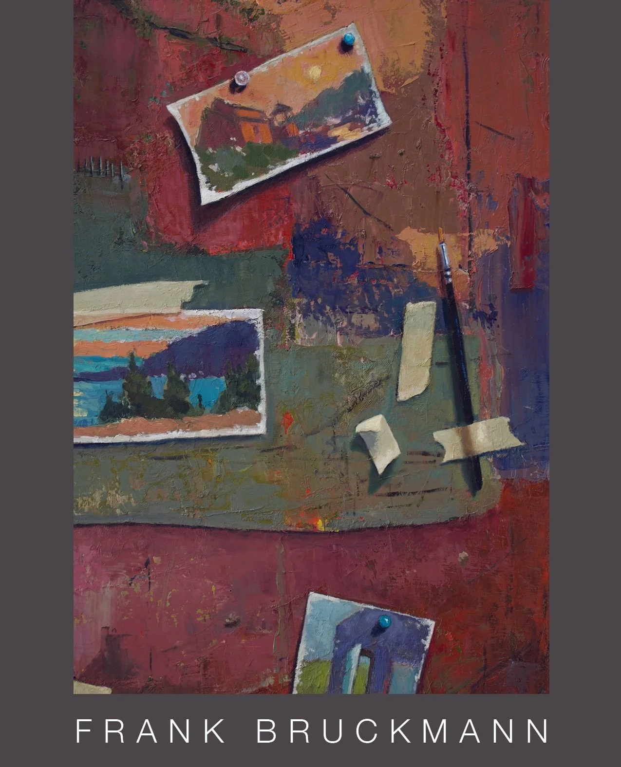 FOUND OBJECTS by Frank BRUCKMANN is Up Next @KLG! plummeting into the classic painting style of &ldquo;trompe l&rsquo;oeil&rdquo;, a French phrase meaning &ldquo;to deceive the eye&rdquo;, Bruckmann offers a series of paintings that depict the subjec