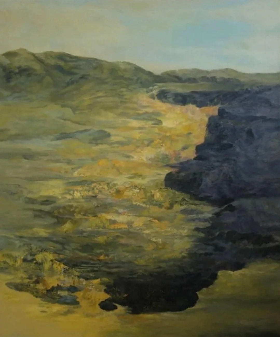 Resistance, oil paint, 36 x 30"  by Dganit Zauberman⁠
----------------------------------⁠
Currently on view at KLG. Gallery hours, Fri-Sun 12-5pm and open additionally on Thursday May 7, 12-5. ⁠
⁠
.⁠
.⁠
.⁠
.⁠
.⁠
#kehlerliddellgallery #newhavenar