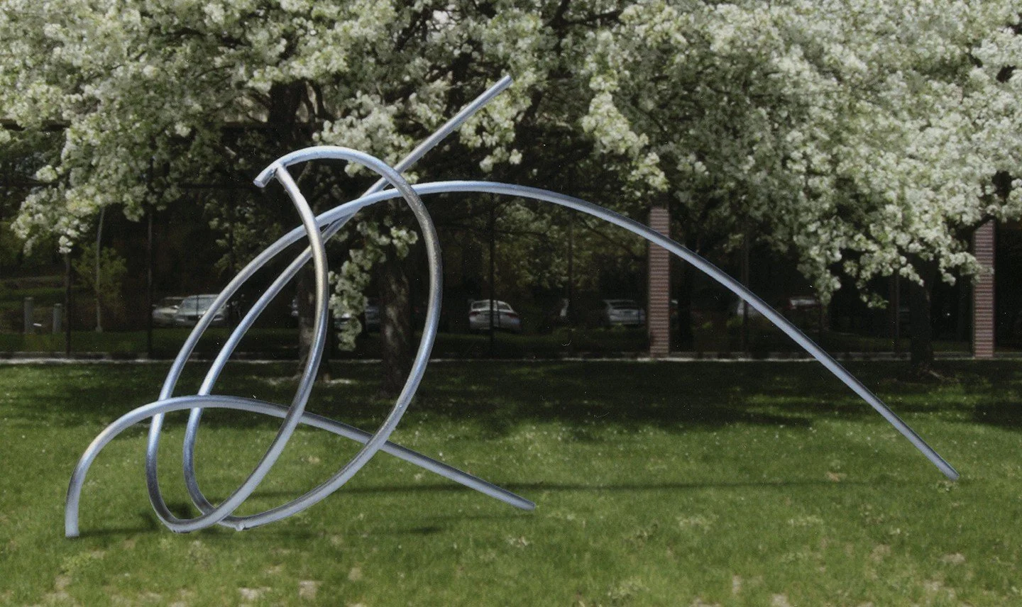 Craig Frederick, Parsimony Proposed, made from Core Line Stainless Rod. 2015⁠
⁠
Sculpture is the means by which I am able to combine what is real with that which is imagined. In a world where order, as we perceive it, is a mere illusion, the work of 