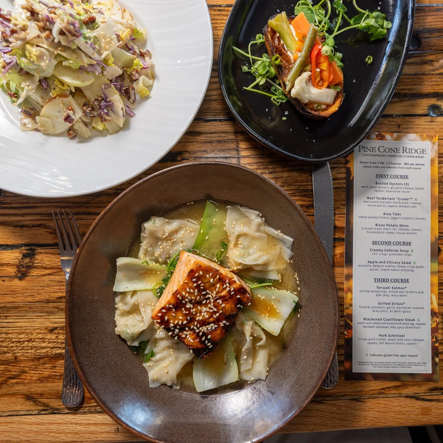 Discover the flavors of our Park City Dine About Menu. Enjoy a 3-course meal on Main Street. #parkcityfood #parkcityrestaurants
