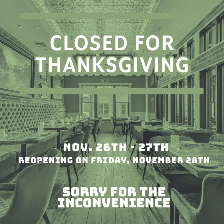 We are taking a break this week before the Thanksgiving Holiday. We hope to see you on Friday, Nov. 28th.