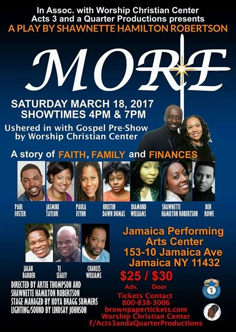 MORE - A Story of Faith, Family, and Finances