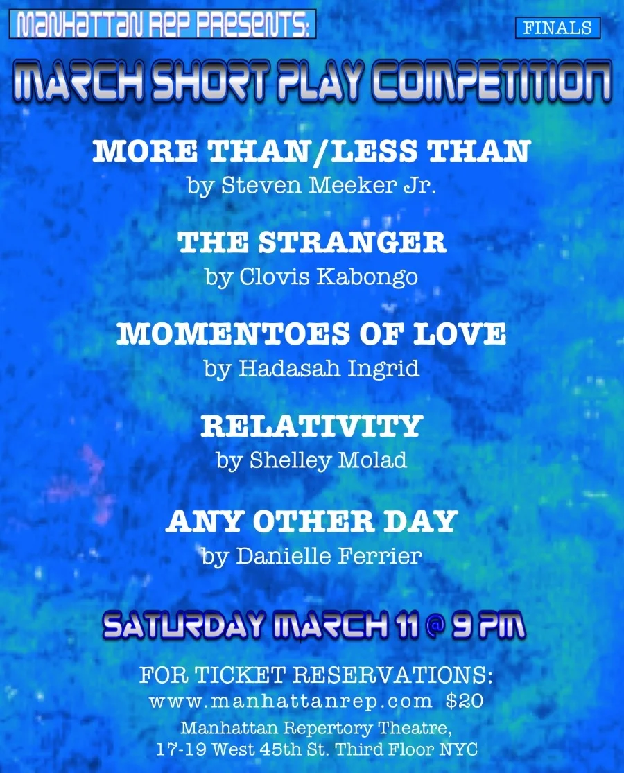 March Short Play Competition: FINALS