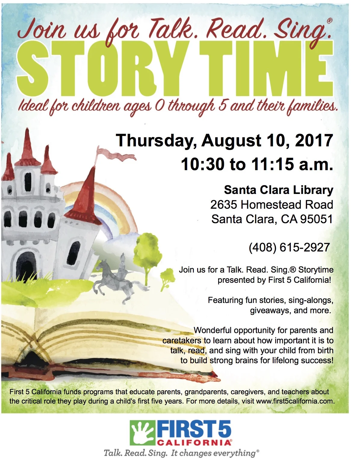 Santa Clara Library F5CA Talk. Read. Sing. Flyer.jpg