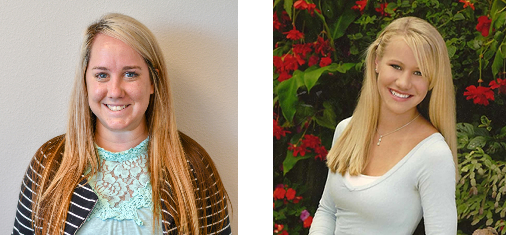 (Left) Tasha Edwards, Site Expansion Coordinator at StemExpress and her cousin (Right) Allie Pomianowski