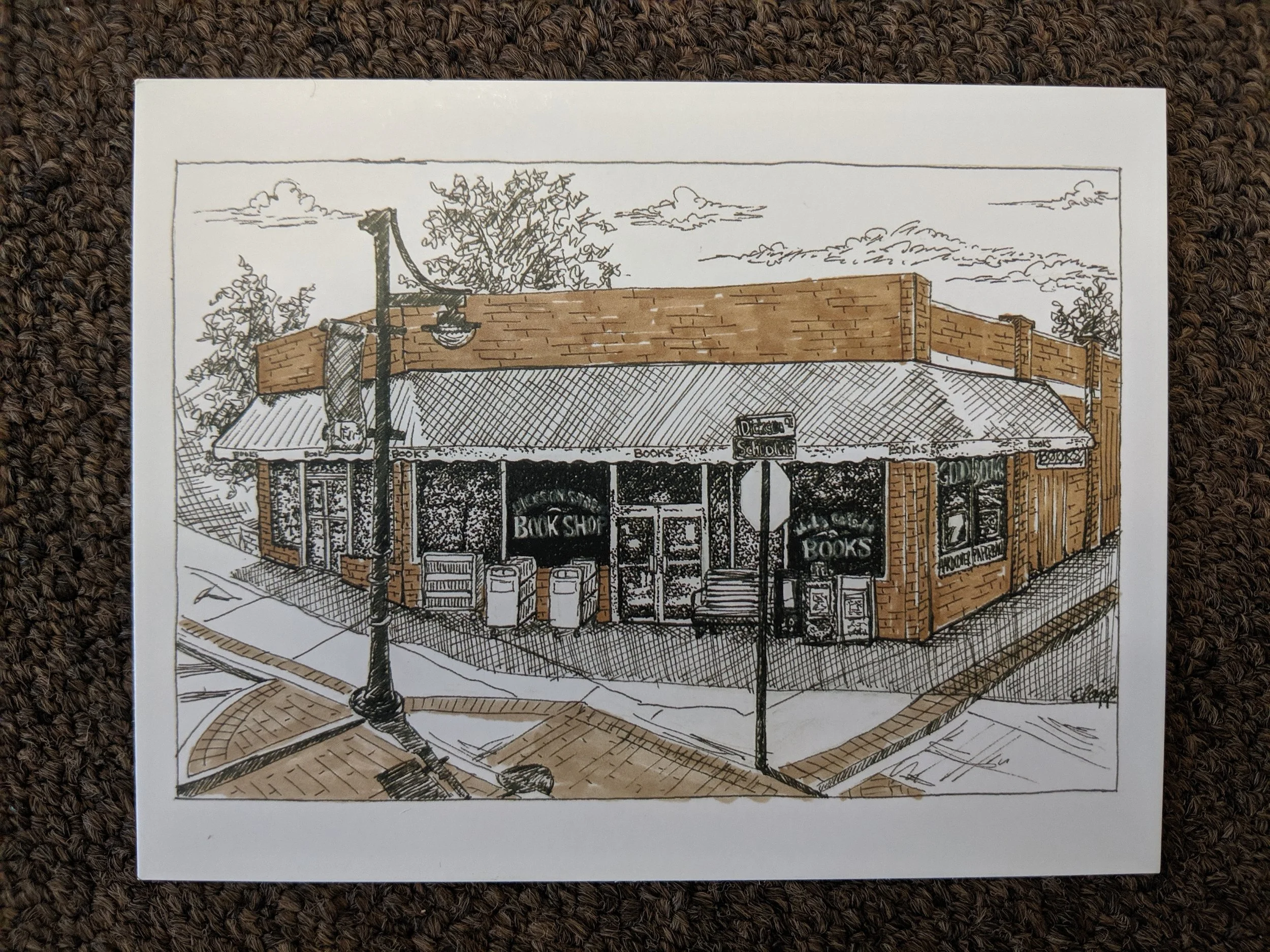 Drawing by Elaine Eckert (2019)