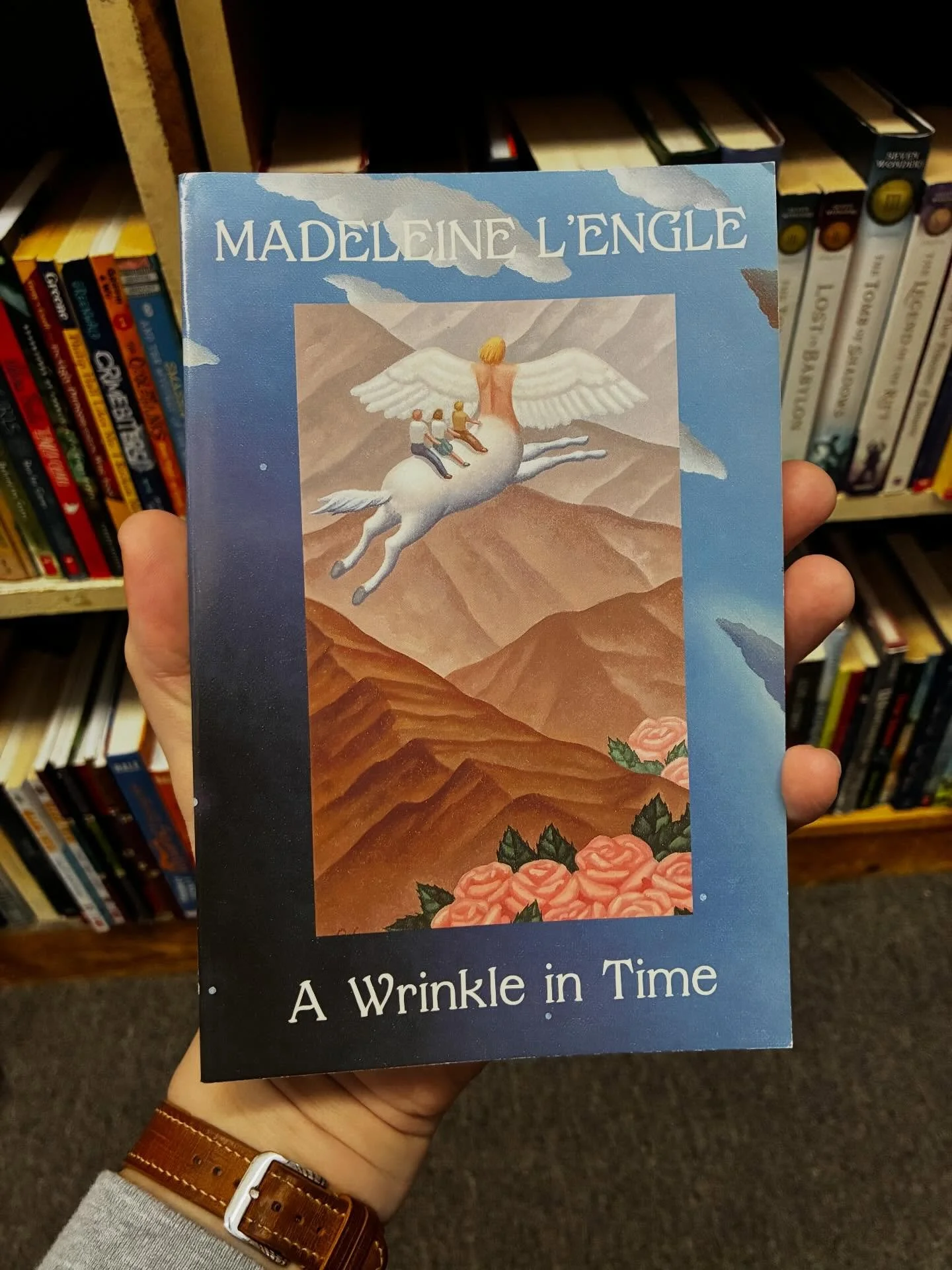 Looking for clues to Stranger Things season 5? Here&rsquo;s Madeleine L&rsquo;Engle&rsquo;s A Wrinkle in Time and the rest in the Time Quartet in nice Quality Paperback editions for $7 each. Call or come by today to buy!