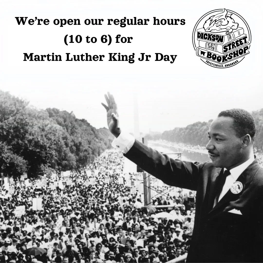 We&rsquo;re open 10 to 6 on Martin Luther King Jr day