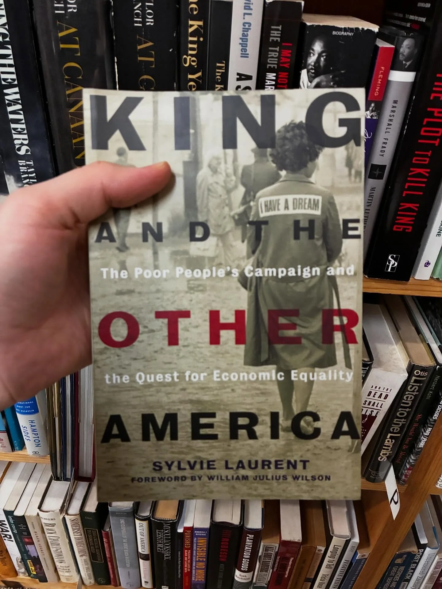 &ldquo;The problems of racial injustice and economic injustice cannot be solved without a radical redistribution of political and economic power&rdquo;

&mdash;Martin Luther King to the Southern Christian Leadership Conference (SCLC) board on March 3