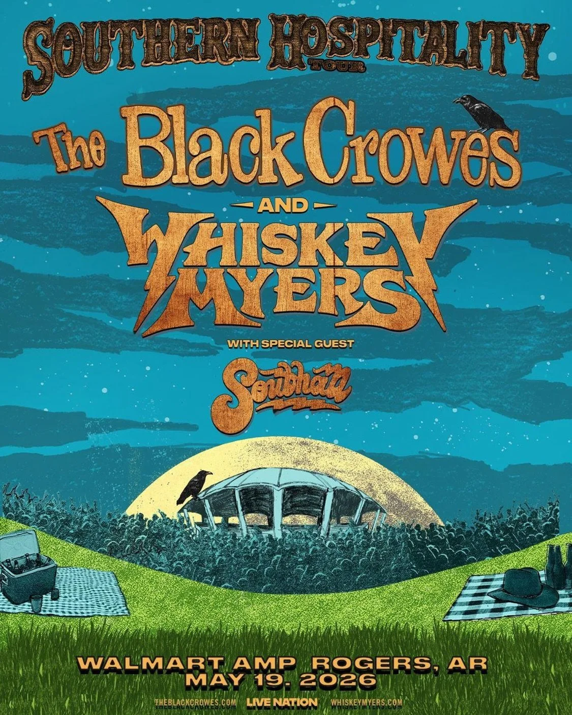 Dickson Street Bookshop is giving away two tickets to The Black Crowes May 18th at Walmart AMP. Follow us and tag a friend to enter. Winner announced here on Friday!