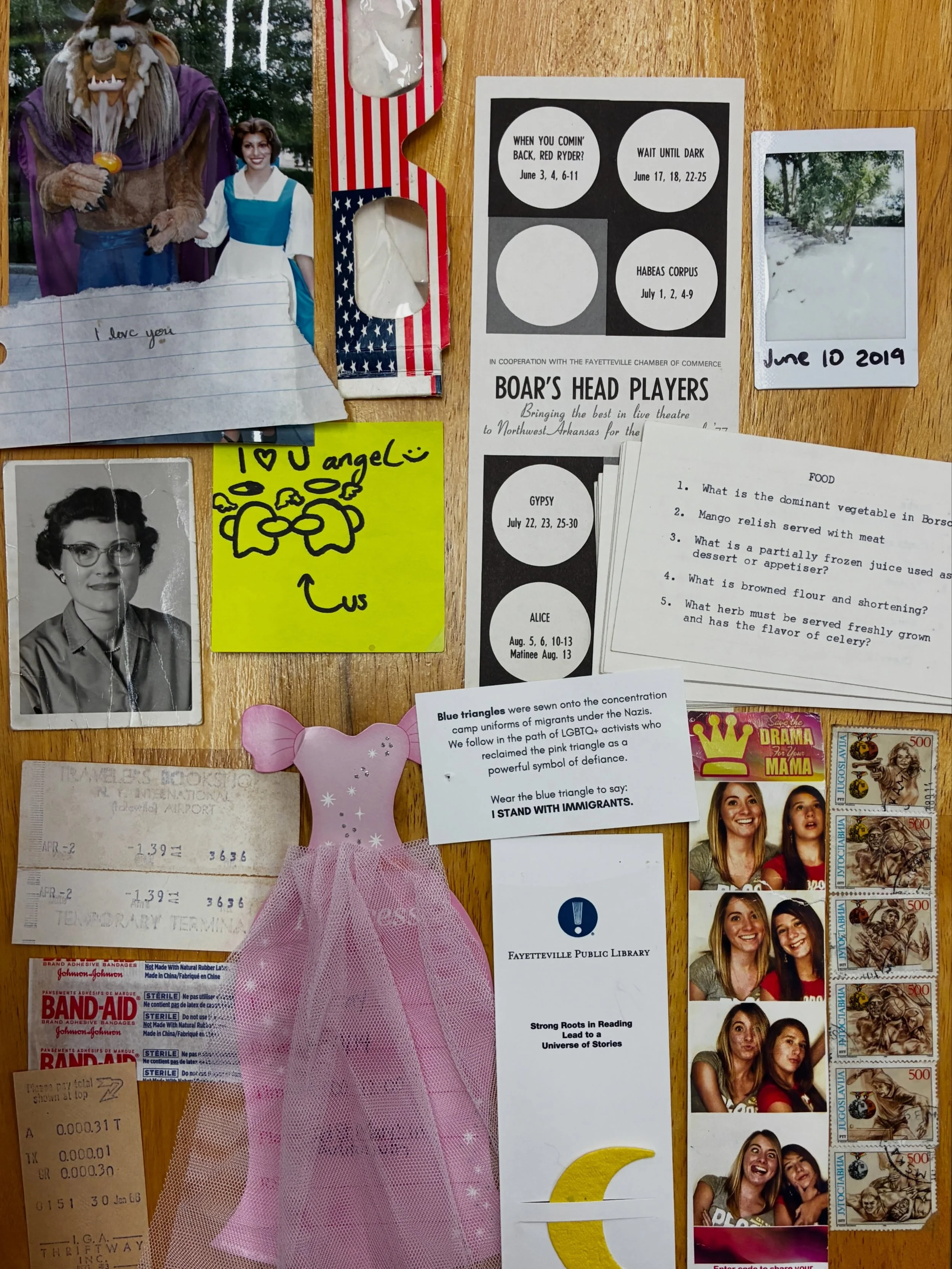 Hey everyone, here&rsquo;s a batch of choice ephemera we found in books you sold us this week, including: 

- Princess Party Invite 2014

- Traveler&rsquo;s Bookshop receipt from NY Idlewild International Airport (built 1948, renamed to JFK in 1963)
