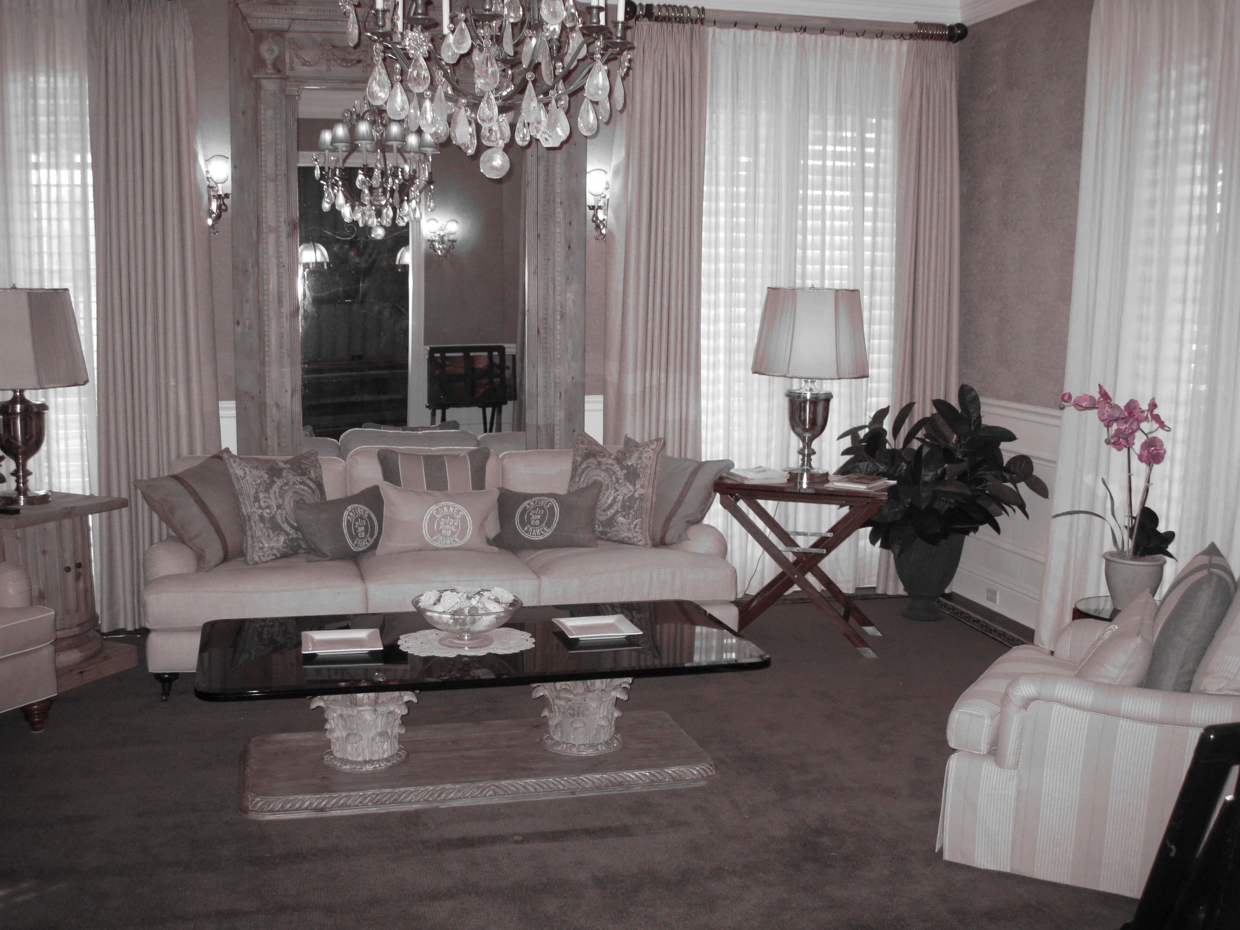  Boca Raton Family Room Curtains 