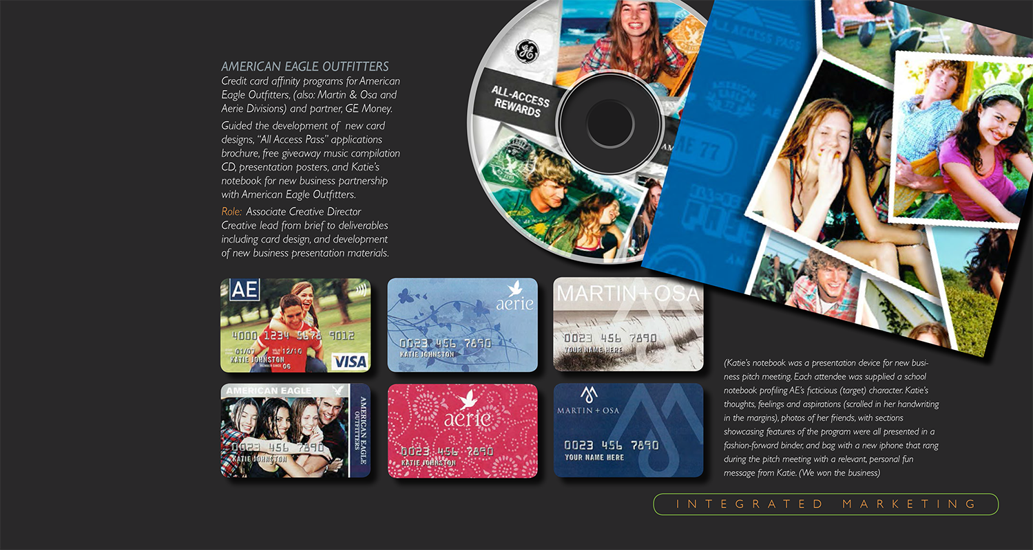 American Eagle Outfitters / Visa / WaMu/ Affinity Programs