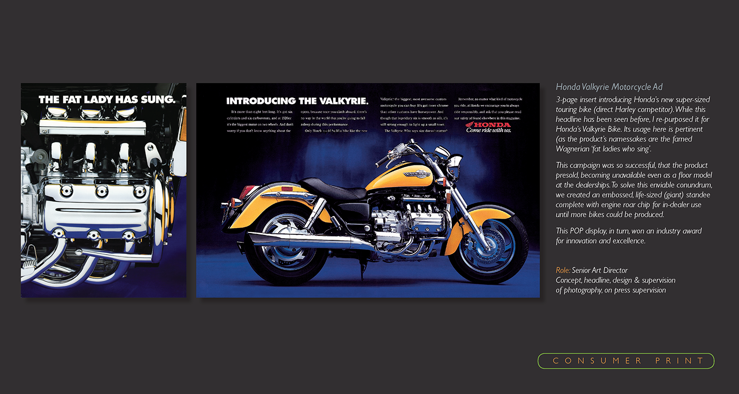 Honda Motorcycles-Valkyrie Bike
