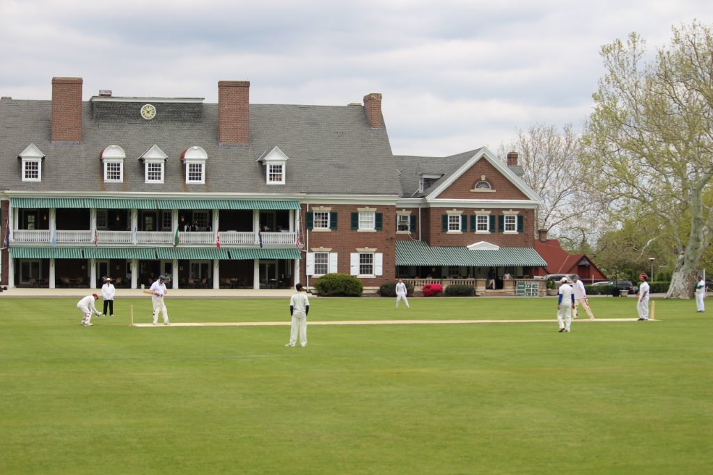The Germantown Cricket Club, founded in 1854, is one of the venues for the annual Philadelphia International Cricket Festival. (Photo by Ewart Rouse. All rights reserved).