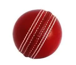 A cricket ball.