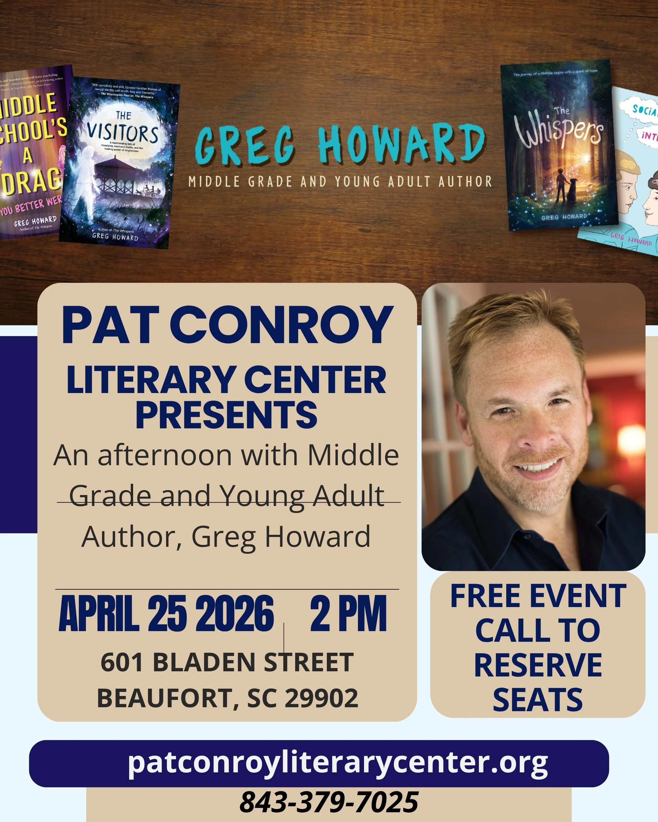 An Afternoon with Greg Howard