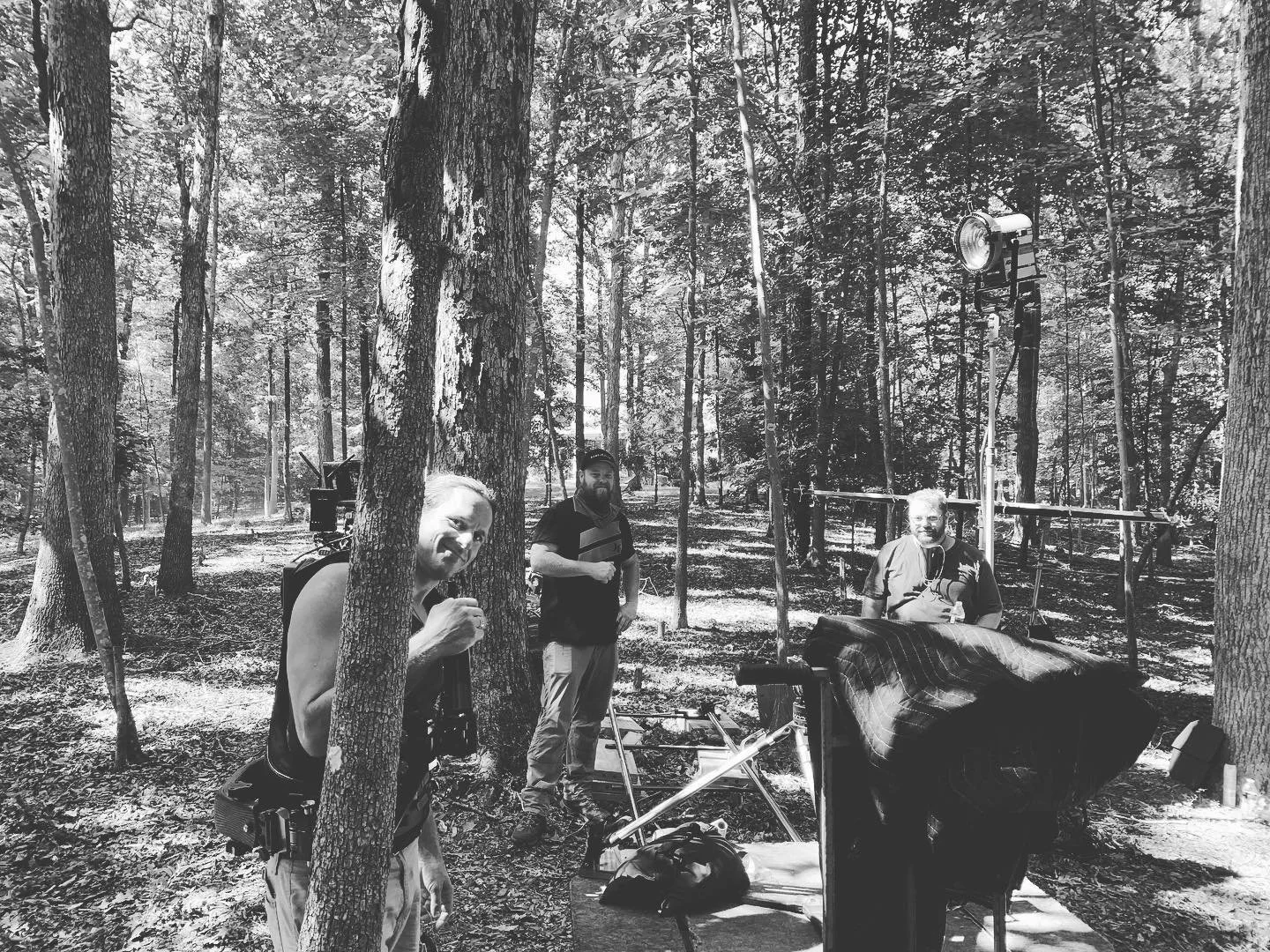 Social distance in the woods. Always great to be working with these amazing humans.